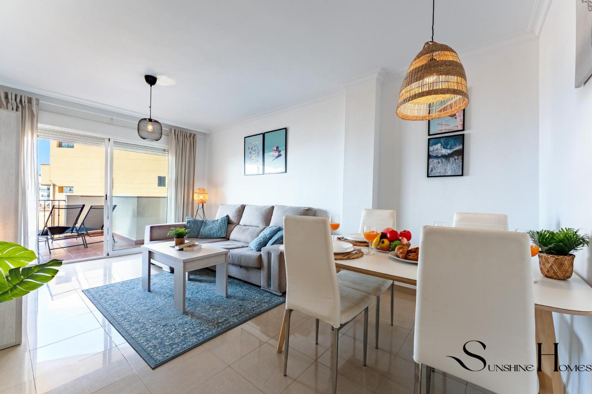 Beachside Retreat With Private Terrace Benalmádena Eksteriør bilde