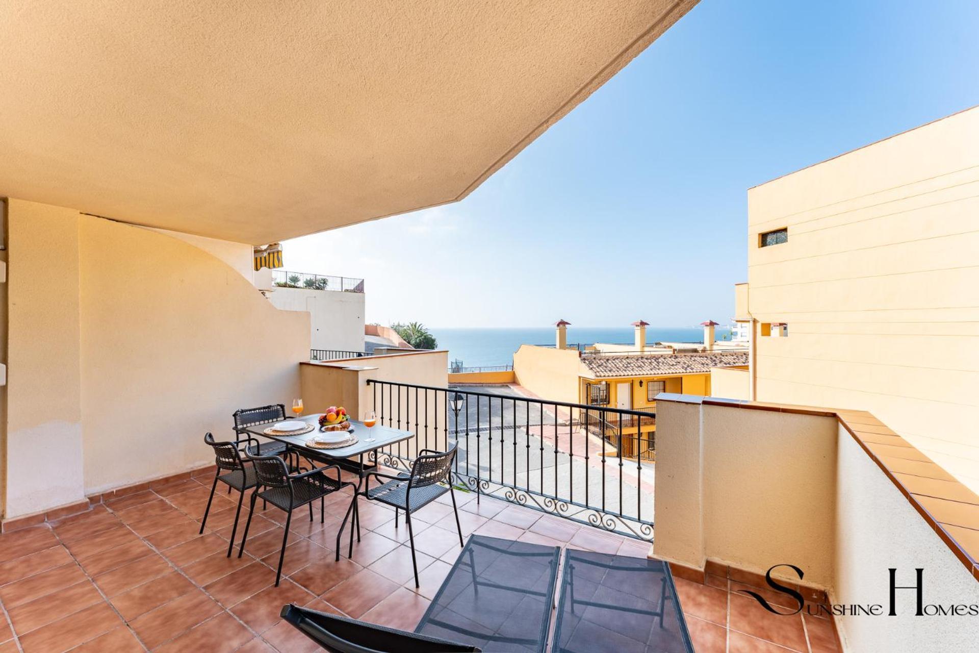 Beachside Retreat With Private Terrace Benalmádena Eksteriør bilde